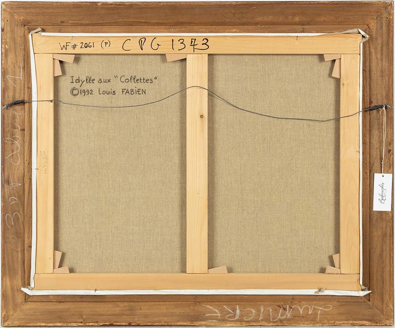 Louis Fabien, "Idylle aux Collettes".