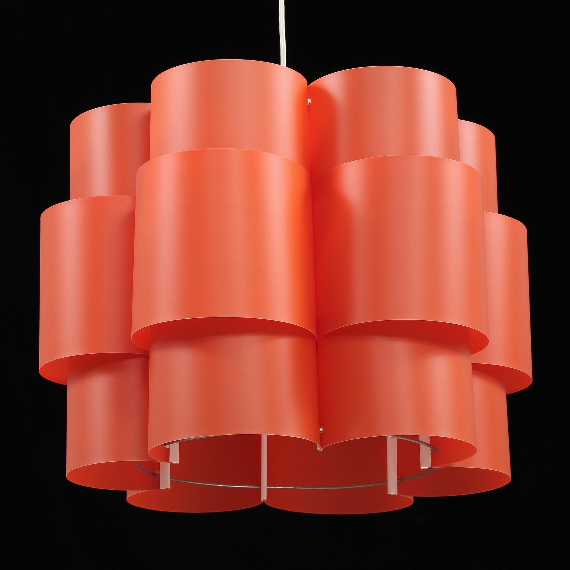 Taklampa, Hans-Agne Jakobsson, Scanlight, 1900-talets fjärde kvartal. Höjd 30 cm.