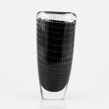 Vicke Lindstrand, a glass vase, Kosta.