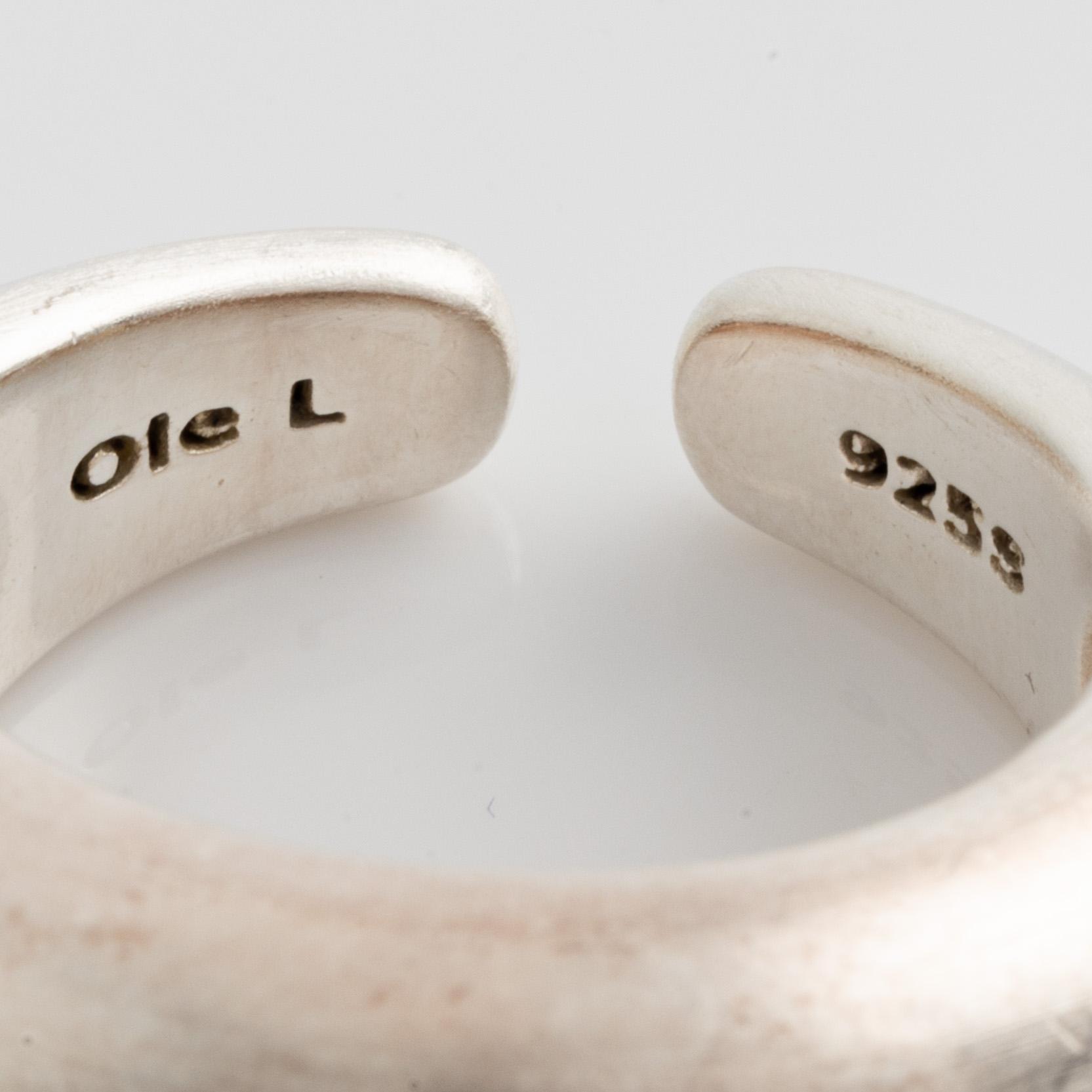 An Ole Lynggaard silver ring.