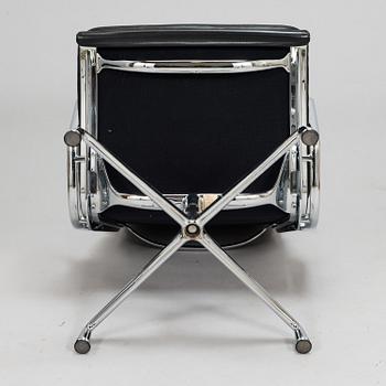 CHARLES AND RAY EAMES, A 'EA 216 Soft Pad Chair' for Vitra.