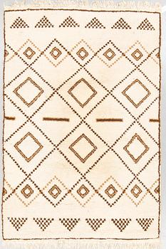 A CARPET, MOROCCO/NORTH AFRICA, probably, Ca 235 x 161 cm.