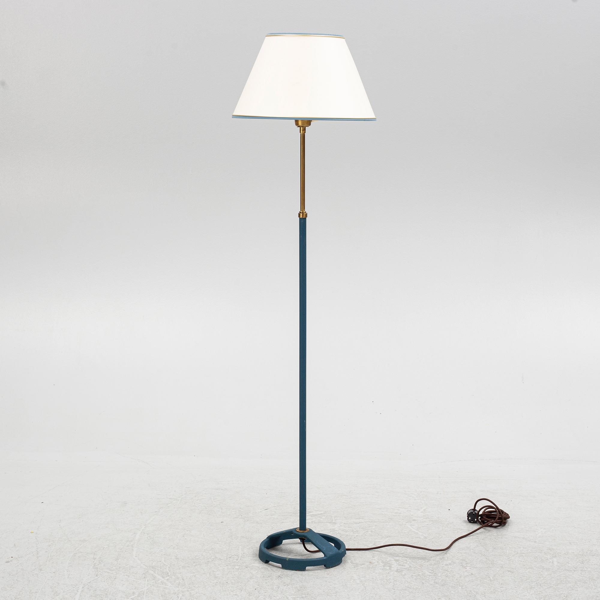 Bertil Brisborg, golvlampa, modell "32632", Nordiska Kompaniet, 1950-tal.