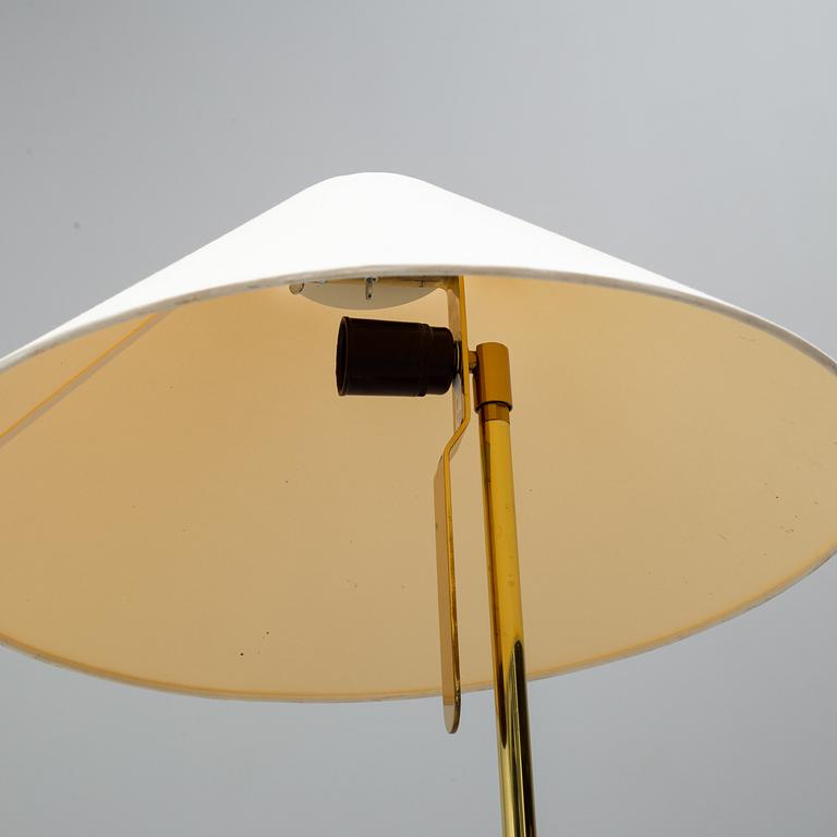 A brass table- and floor lamp by Hans-Agne Jakobsson, Markaryd, second half of the 20th century.