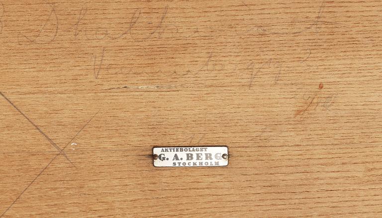 SOFFBORD, Aktiebolaget Gustav Axel Berg, Stockholm, omkring 1900-talets mitt.