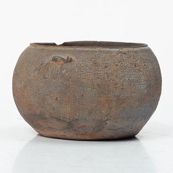 Skål, lergods. Kina, sen Zhoudynasti, omkring 300-200 f.Kr.