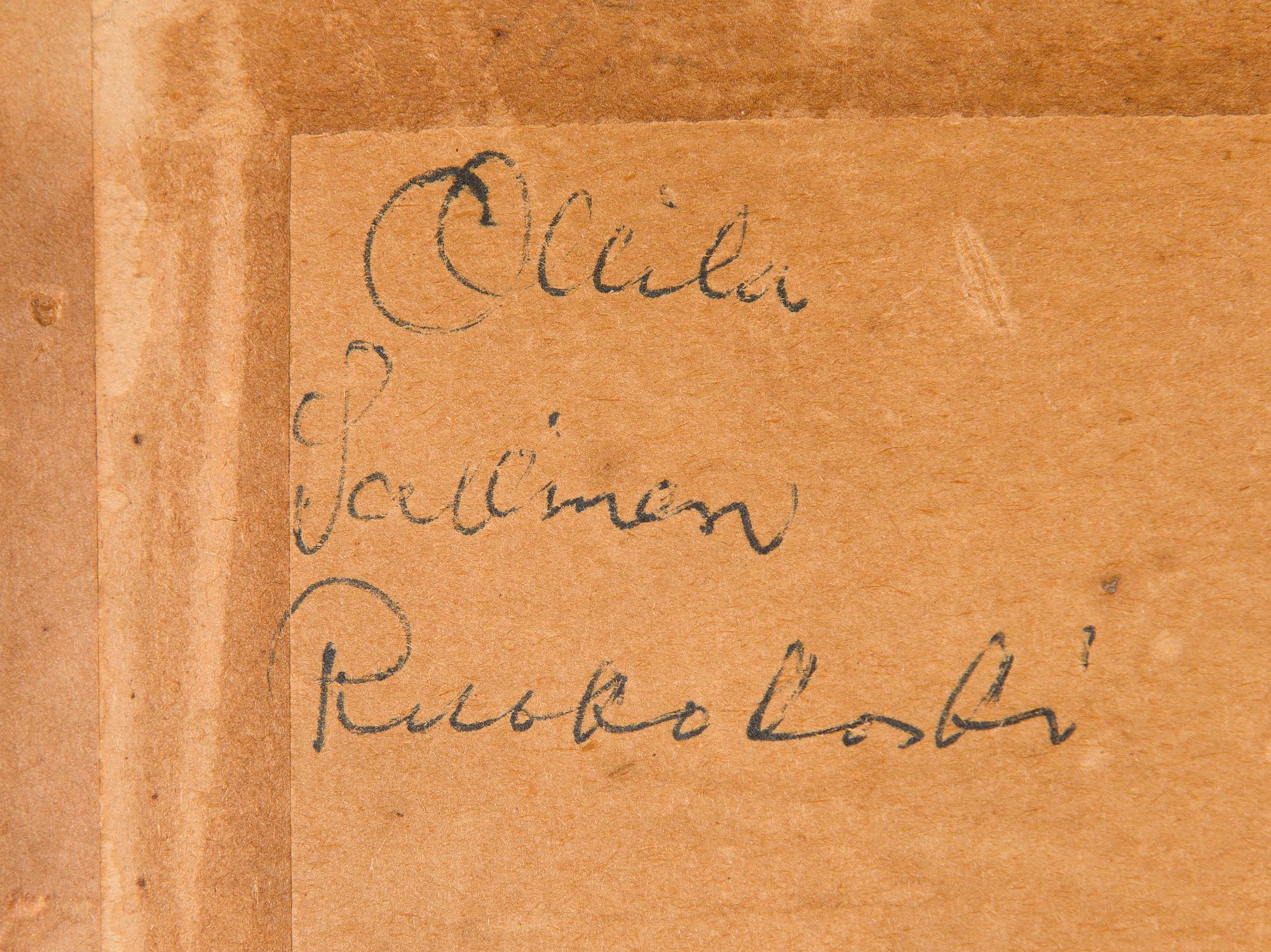 Aukusti Koivisto, Taideopiskelijat (Ollila, Sallinen, Ruokokoski).