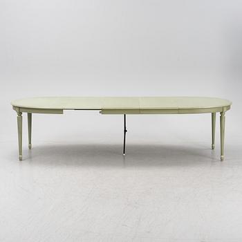 A Gustavian style dining table, 'Gamla Sverige', Åmells möbler, late 20th Century.