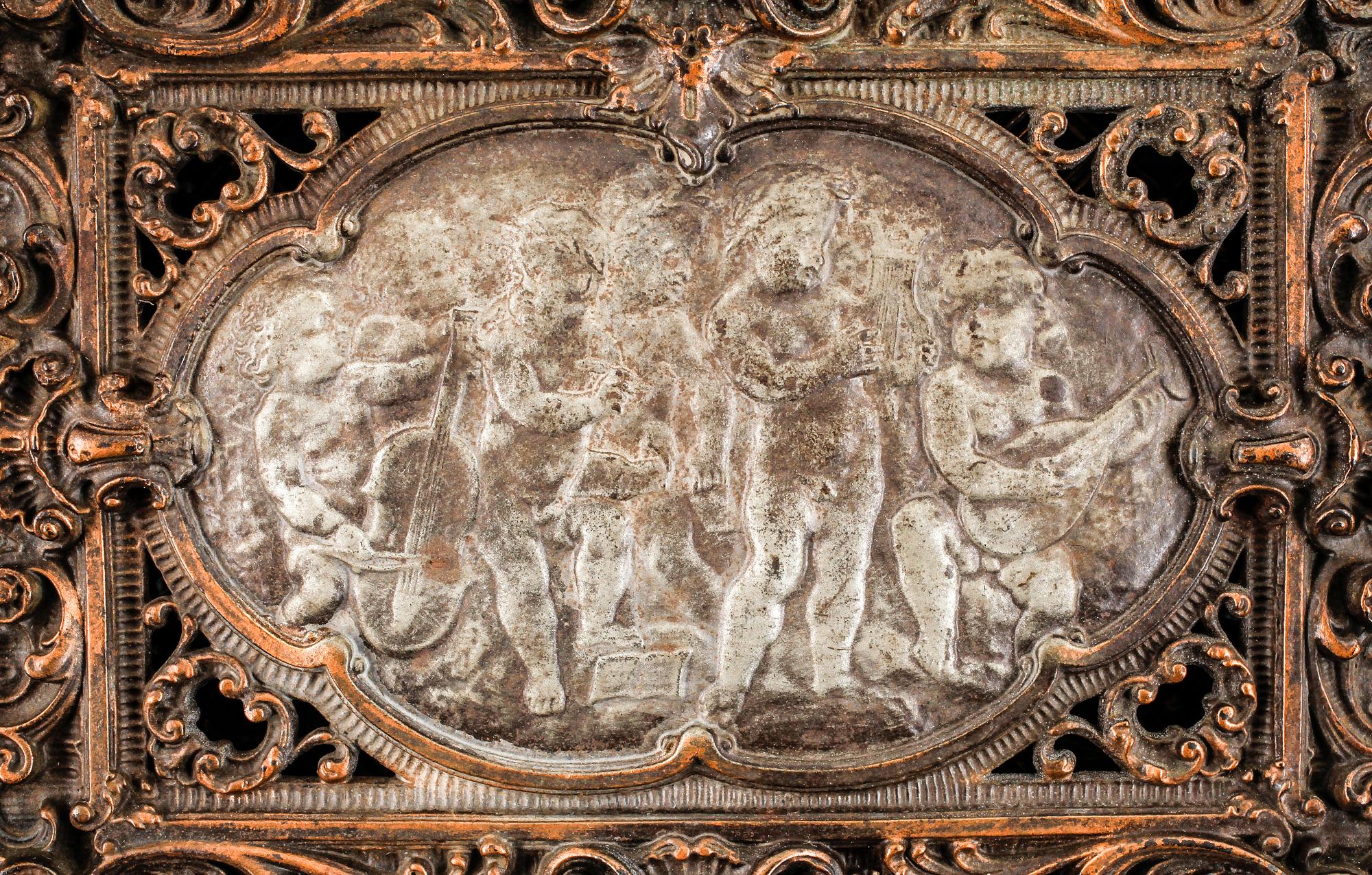 BREVSTÄLL, nyrenässans, 1800-talets slut.