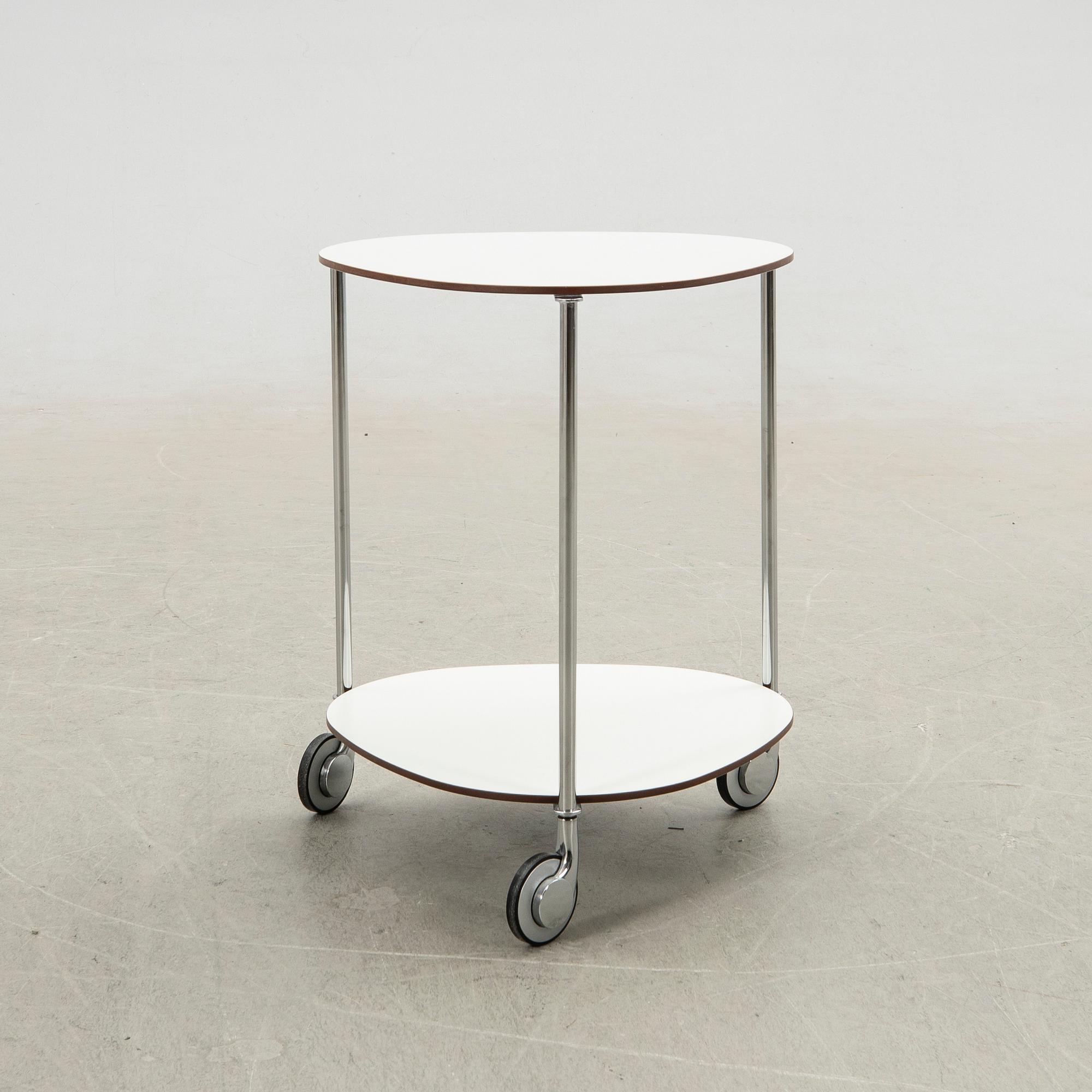 Anna Deplano, side table/serving trolley, "Giro", Zanotta, Italy.