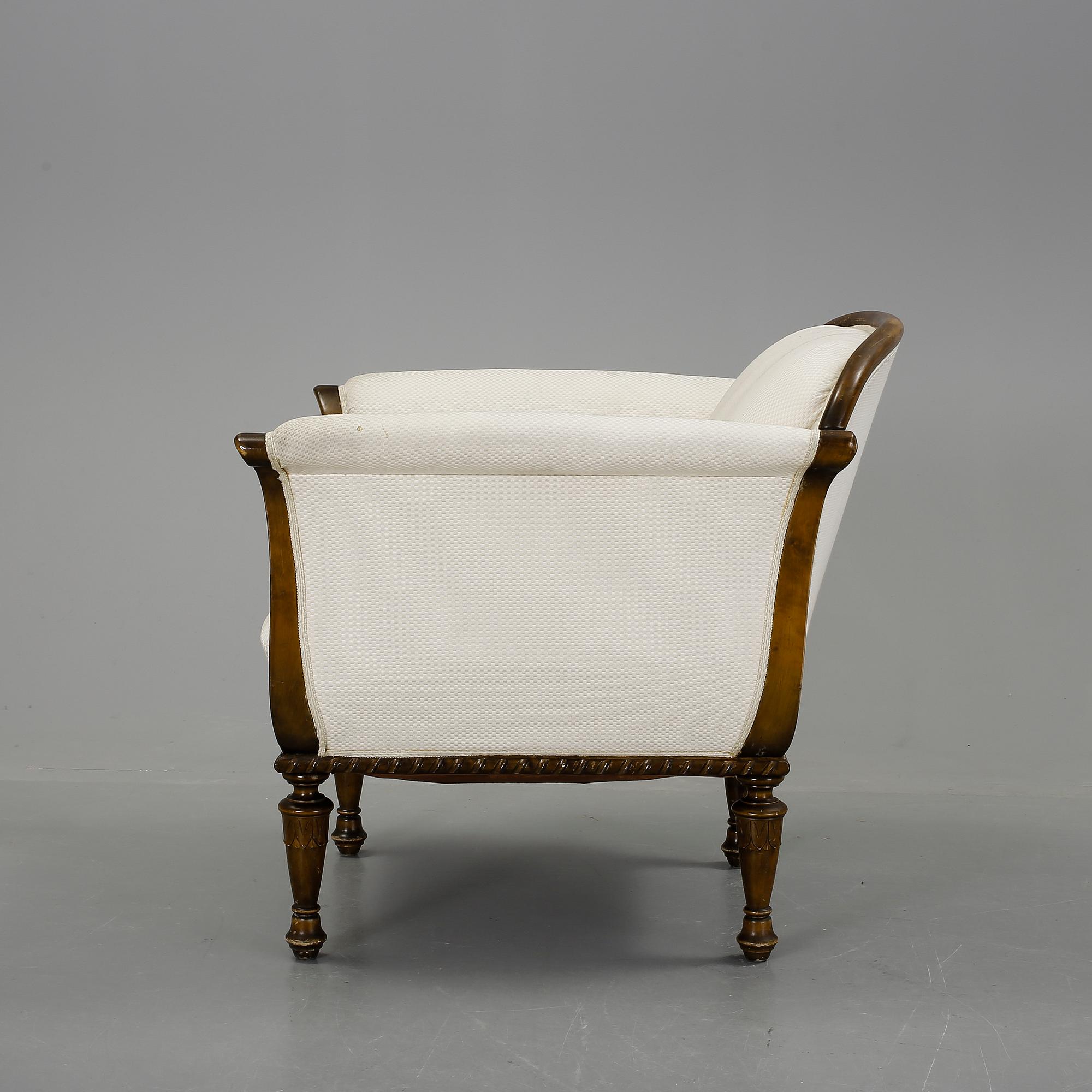 FÅTÖLJER, ett par, art deco, 1930-/40-tal.