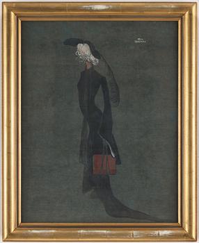 Axel Törneman, Lady in black.