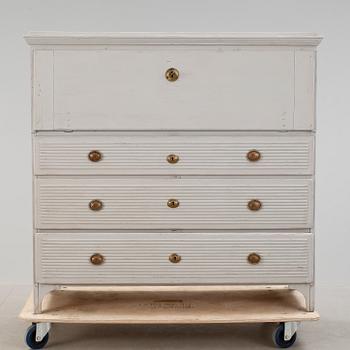SEKRETÄR, gustaviansk, 1800-talets första hälft.