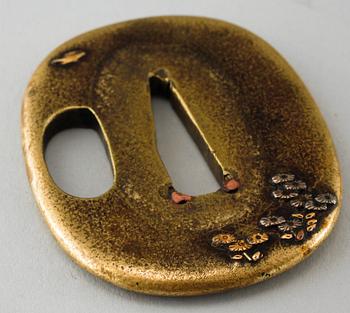 A japanese wakizashi, signed.