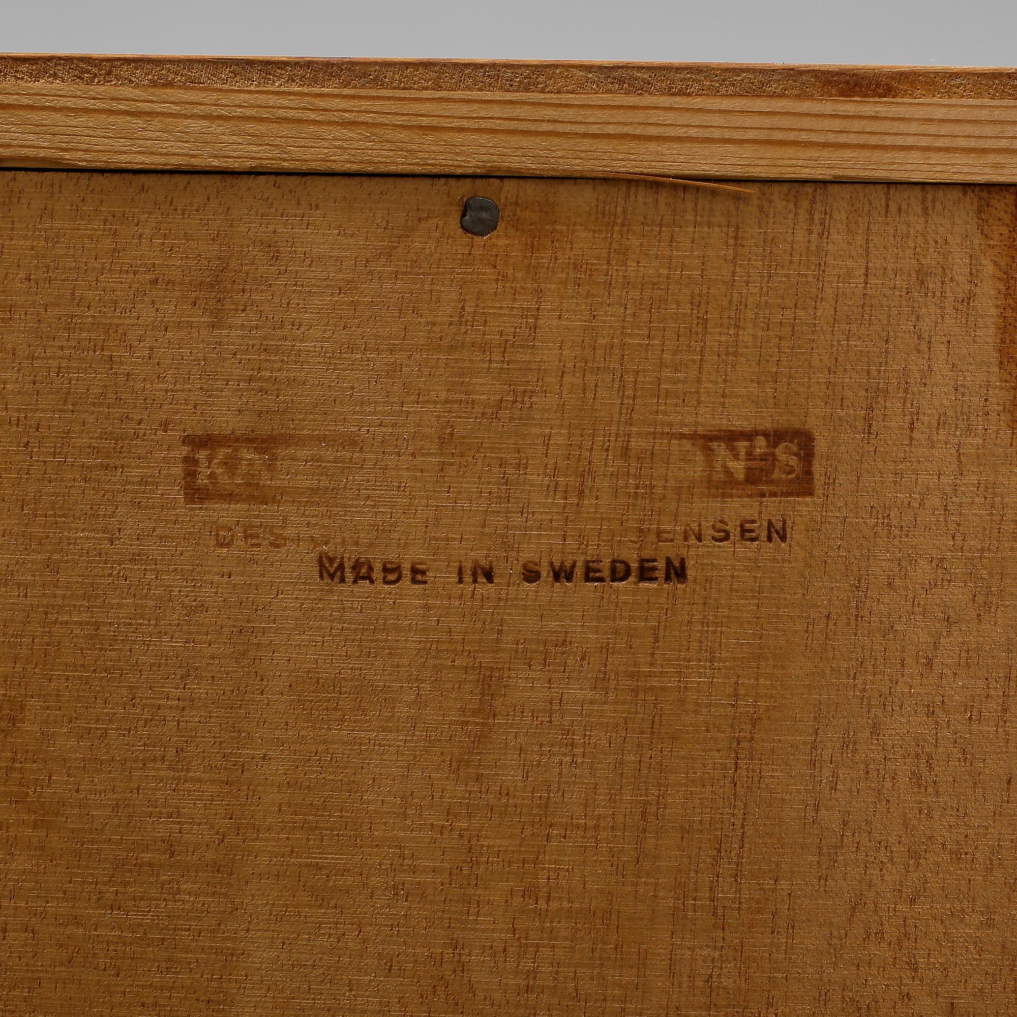 SIDEBOARD, BØRGE MOGENSEN, Karl Andersson & Söner, 1960-tal. Brännmärkta.
