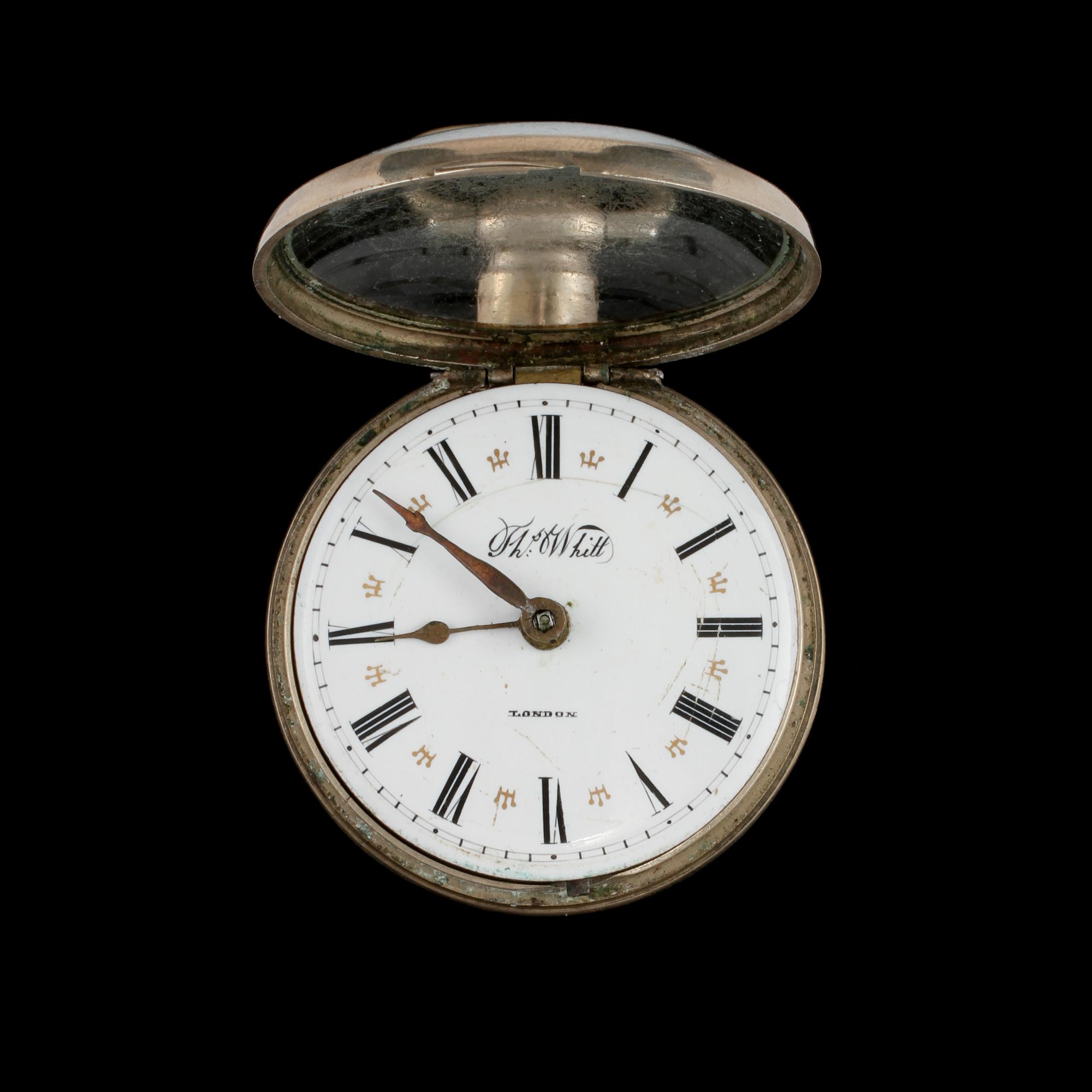 SPINDELUR, silver, Thomas, Whitt, London, 1800-tal.