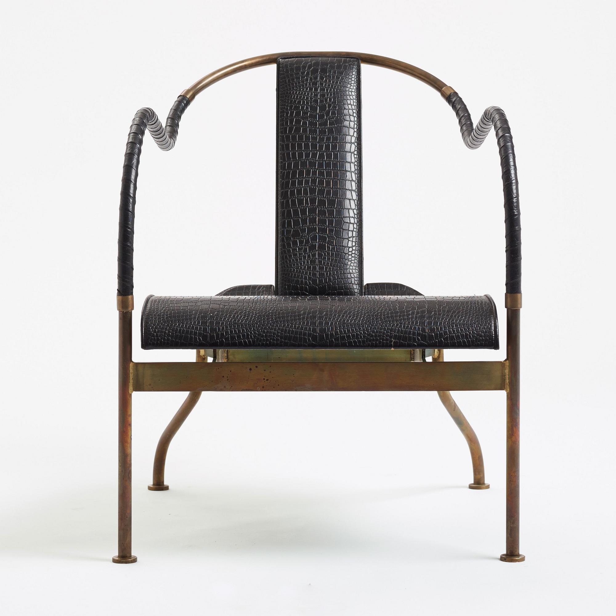 Mats Theselius, fåtölj, "el Rey", ed 285/360, Källemo, efter 1999.