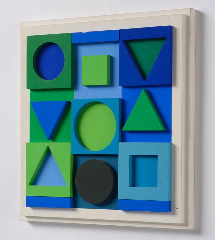 Victor Vasarely, "Zaphir - negatif".