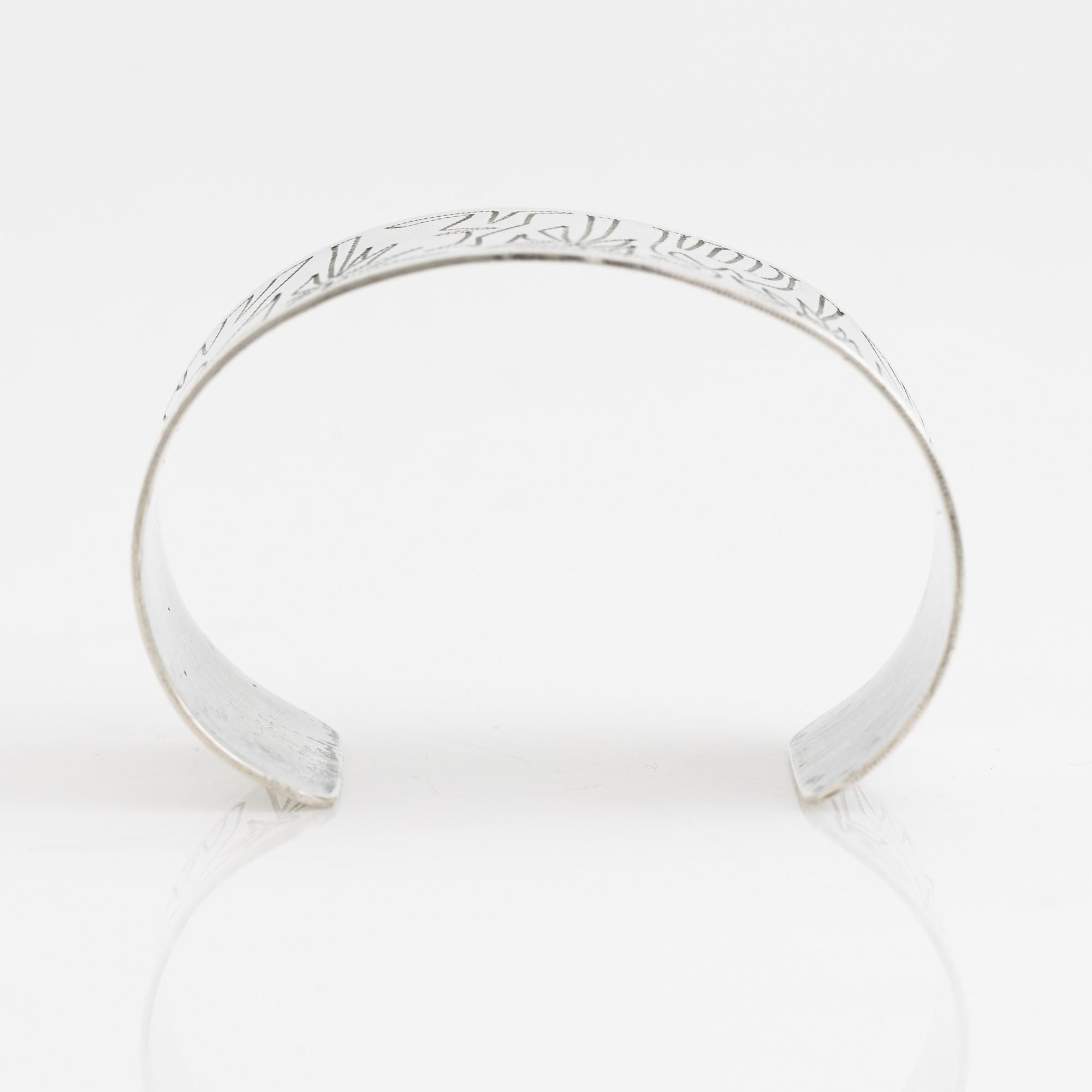 Sörlings silver bangle, Stockholm 1951.