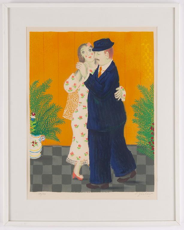 Lennart Jirlow, lithograph in colours, 1978, signed 170/310.