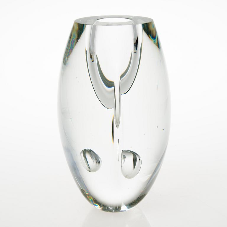 TIMO SARPANEVA, a 'Claritas' glass sculpture, signed Timo Sarpaneva, Iittala 1984 C403.