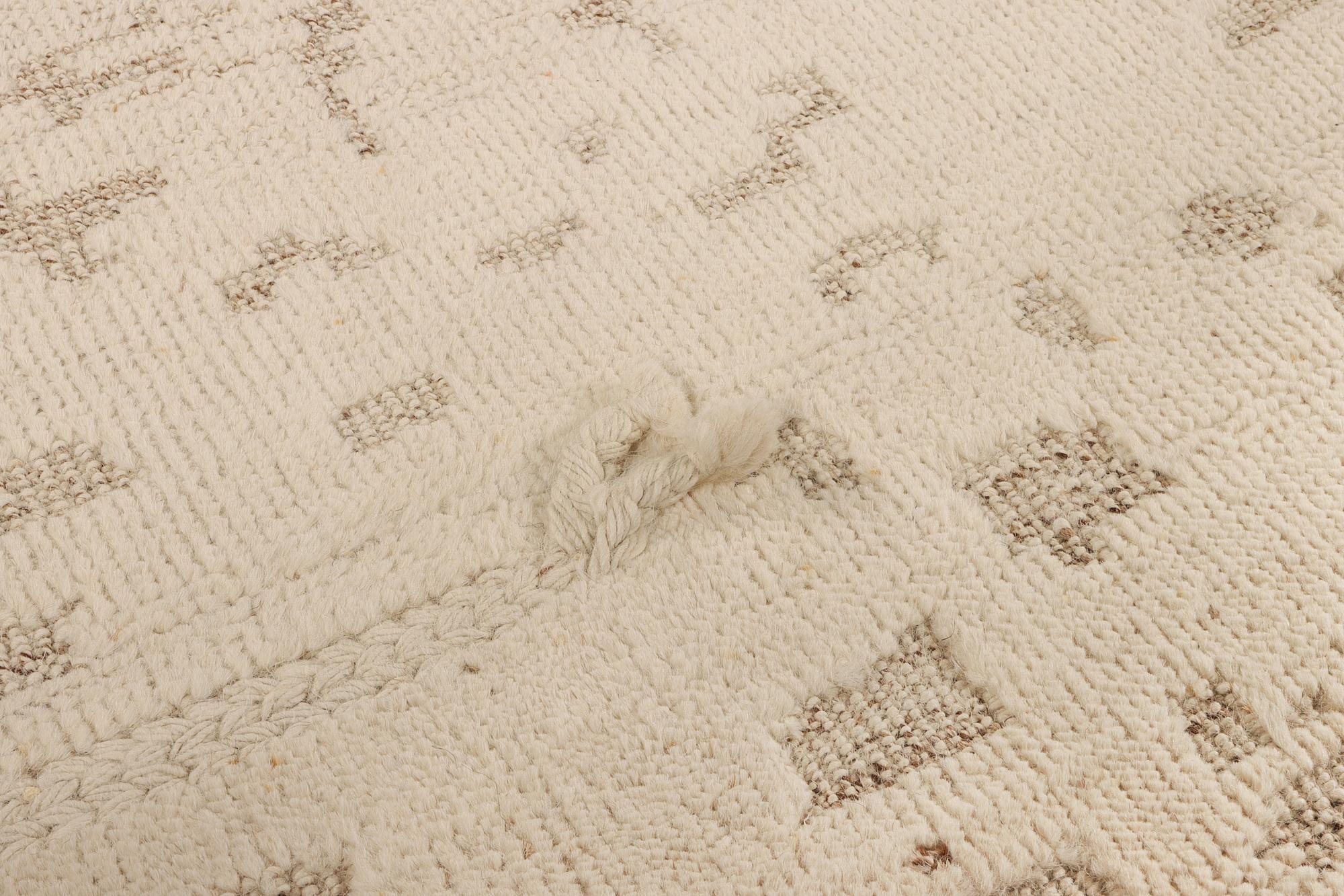 A Moroccan carpet, a. 292 x 246 cm.