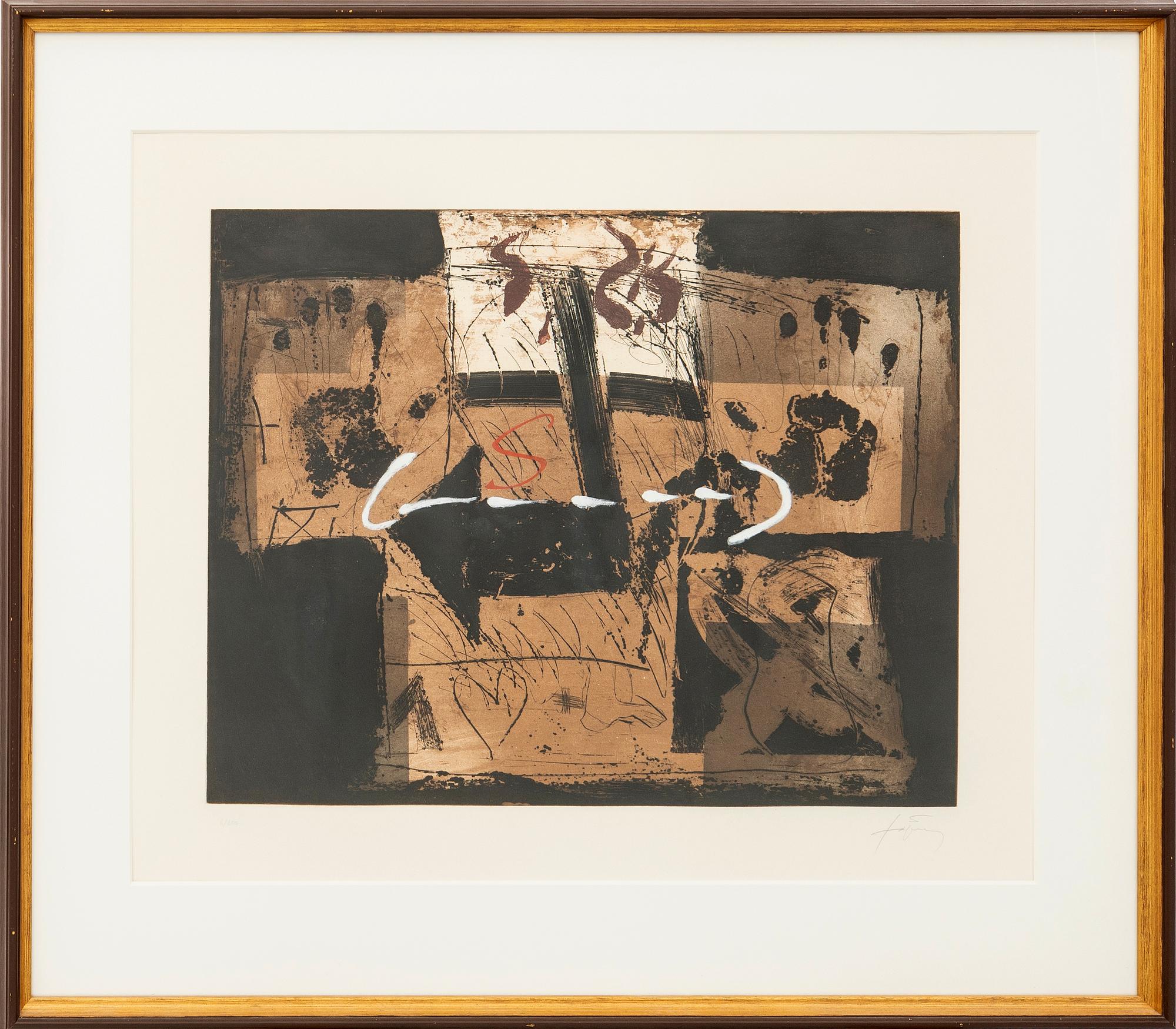 Antoni Tàpies, "Flecha", 1990.