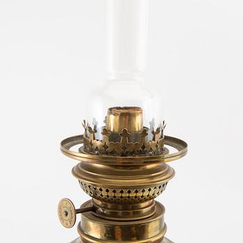 Kerosene lamp from the turn of the 20th century.