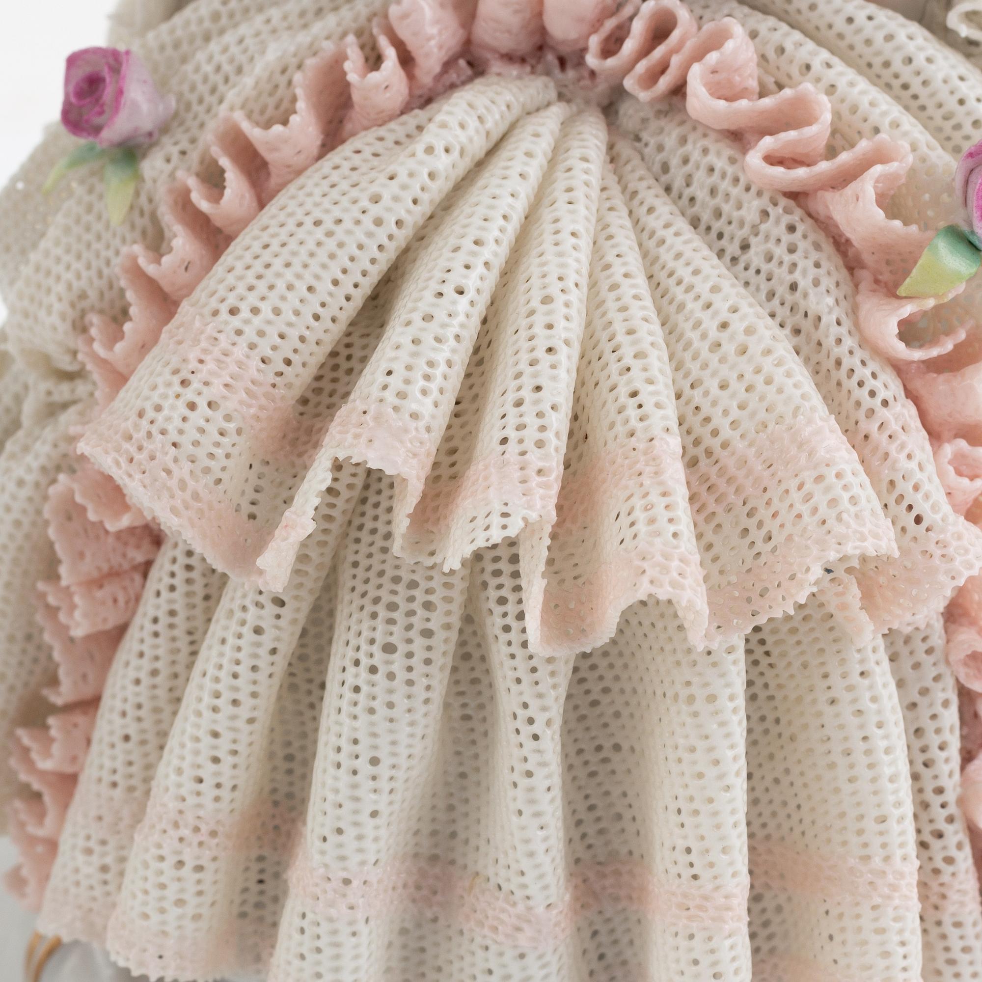 A pair of porcelain figurines, Rudolf Volkstädter, Germany, 20th century.