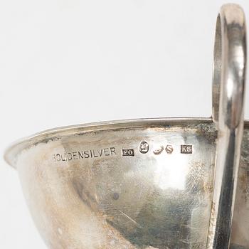 Guldsmedsaktiebolaget, Boliden silver m.fl, supkoppar, 10 st, silver, Sverige 1927-1941.