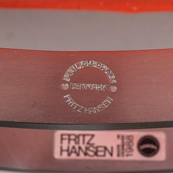 Poul Kjaerholm, a pair of 'PK-22' easy chairs, Fritz Hansen, Denmark, dated 1988.