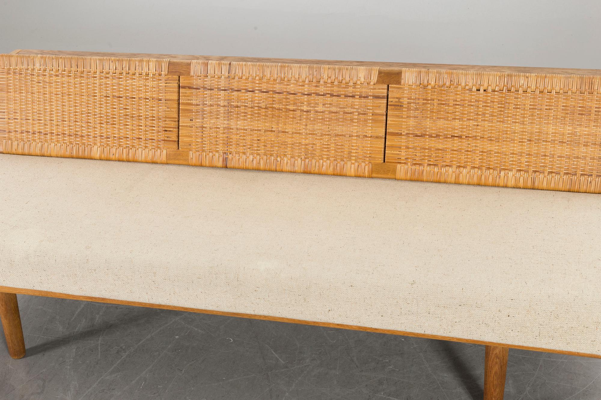 HANS J WEGNER, bäddsoffa, Getama, brännmärkt.
