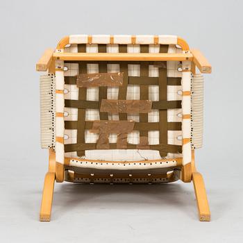 Alvar Aalto, a 1960/70's '45' armchair for Artek.