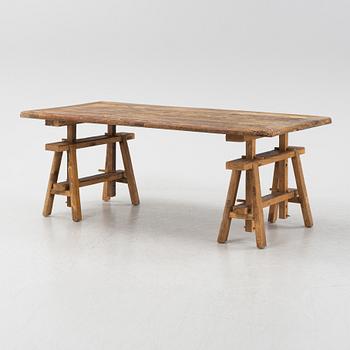 A Walles & Walles dining table.