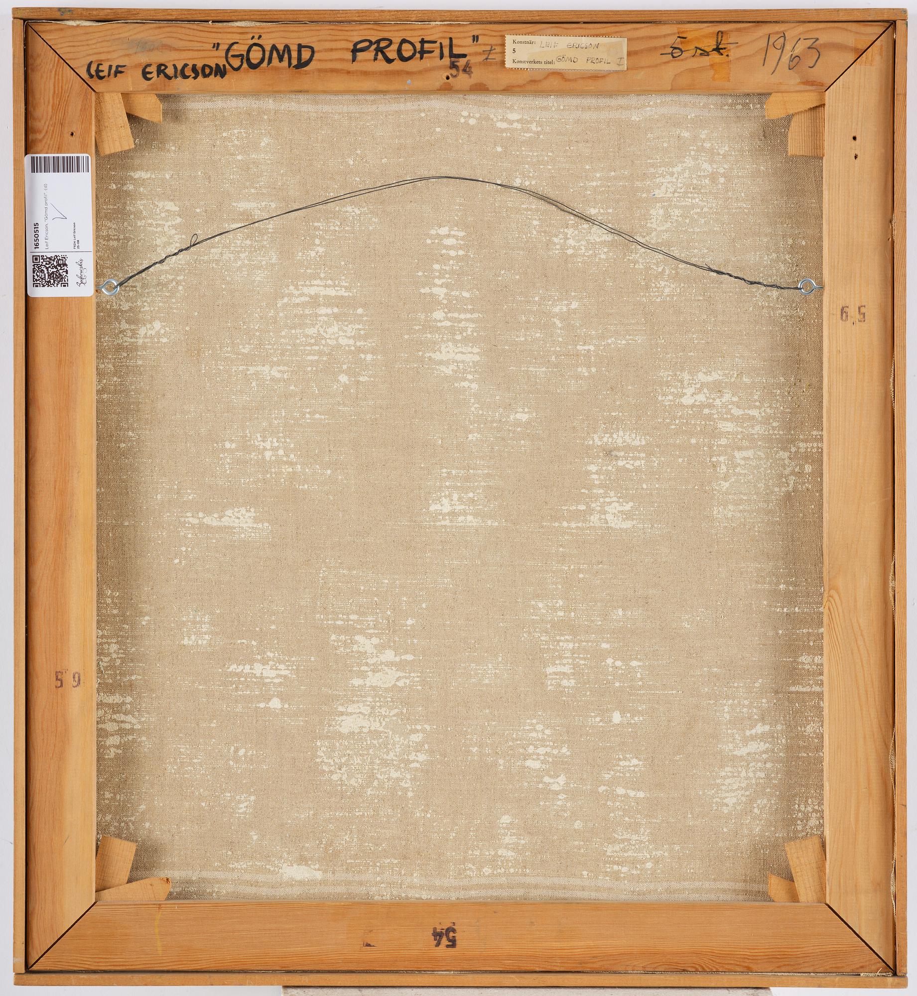 Leif Ericson, "Gömd profil".