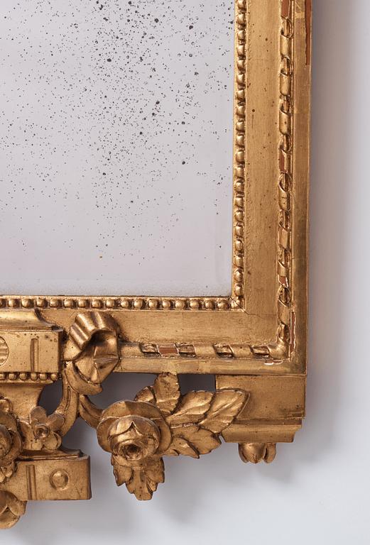 A Gustavian by N Meunier 1784 mirror.