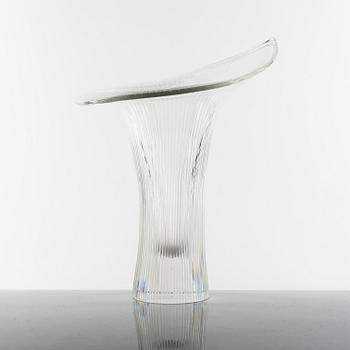 Tapio Wirkkala, a 'Chanterelle' glass vase, Iittala, Finland.