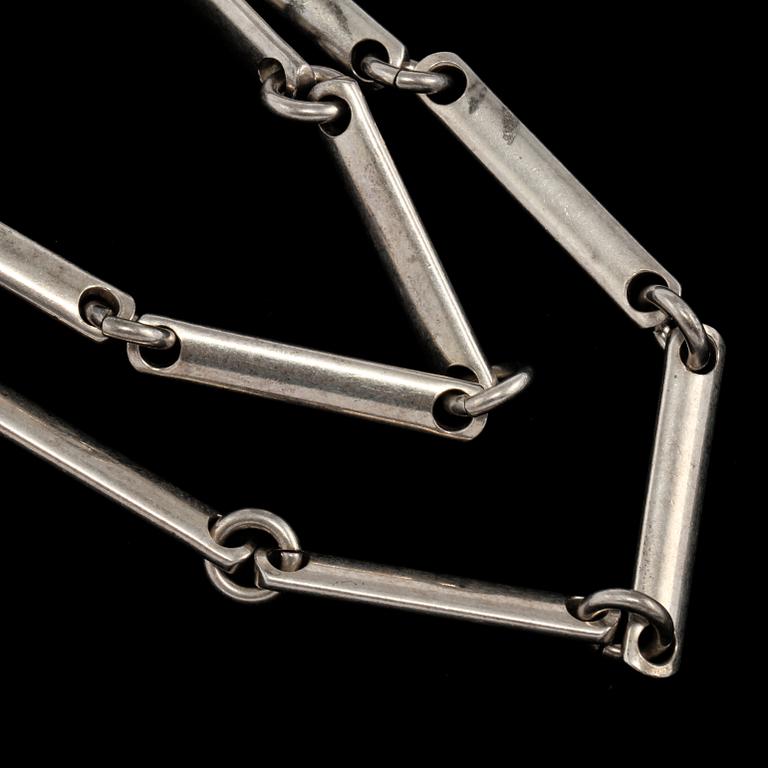 COLLIER, sterlingsilver, Alton, Falköping, 1974. Vikt 60 g.