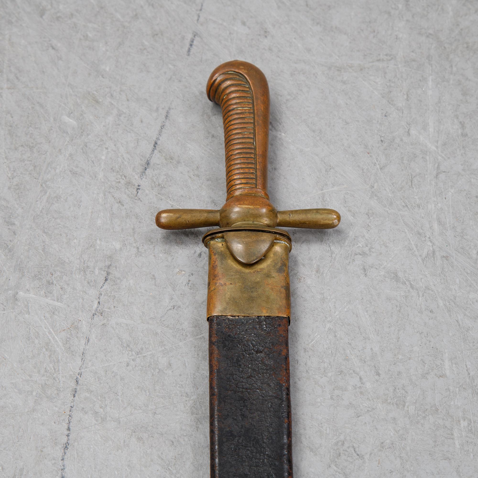 Faskinkniv, Tyskland, 1800-talets mitt.