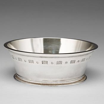 132. Wiwen Nilsson, a sterling bowl with so called Byzantine decoration, Lund, Sweden 1945.