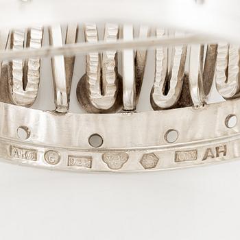 Anders Högberg, bridal crown, silver.
