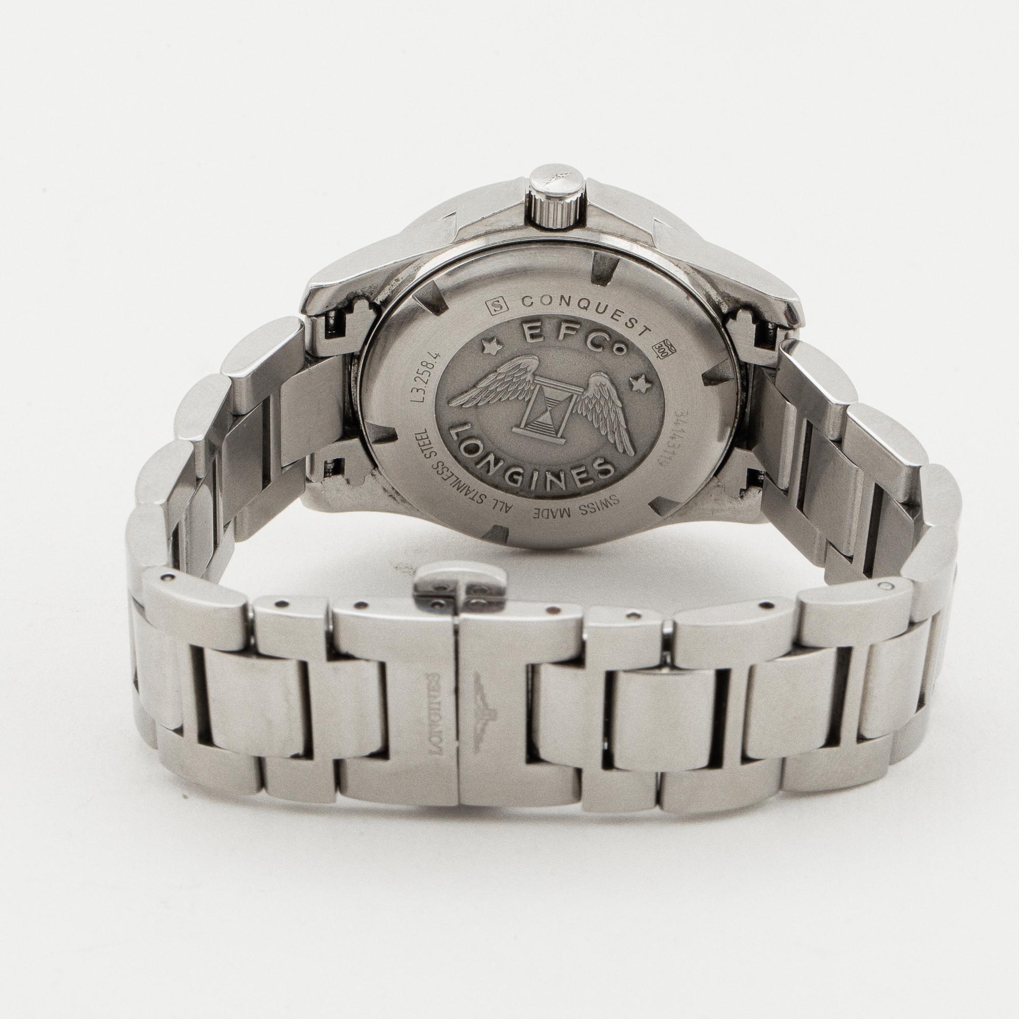 LONGINES Conquest 300m 1000ft wristwatch 29 5 mm. Bukowskis