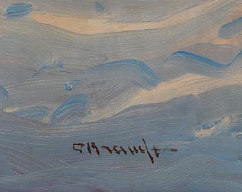 Carl Brandt, "Vinter i Bergslagen".