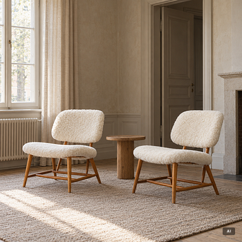 Alf Svensson, Armchairs, a pair, TeVe, Bra Bohag. Studio Ljumgs industrier, Malmö, 1950s.