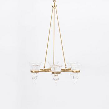 Bertil Vallien, chandelier, Boda smide, late 20th century.