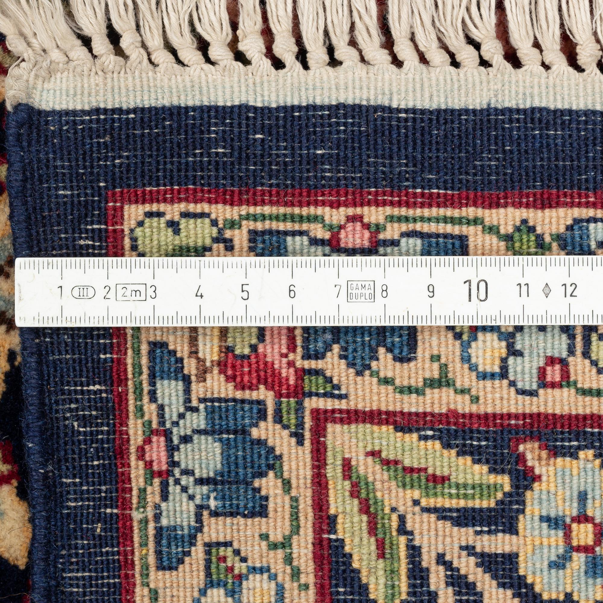 Carpet, Kirman, "Tree of Life", Approx. 245 x 148 cm.