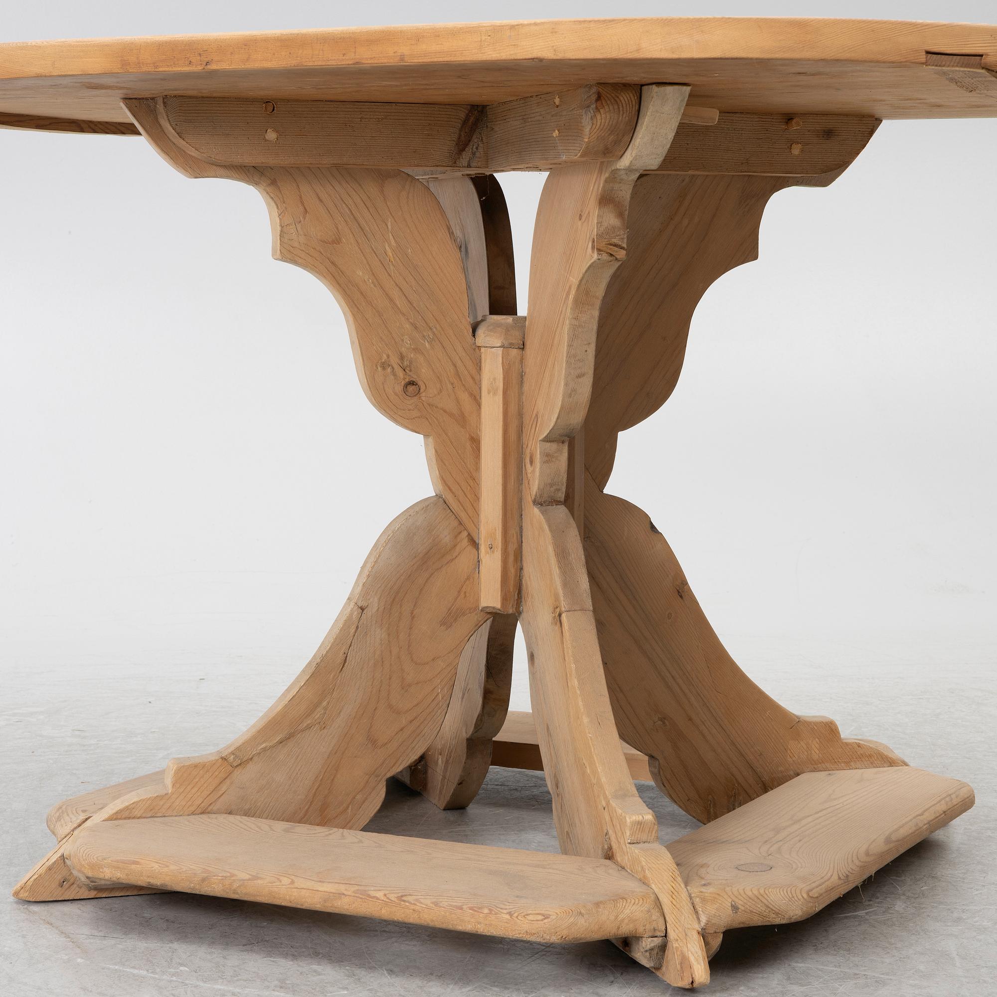 A table, Dalarna, 19th century.