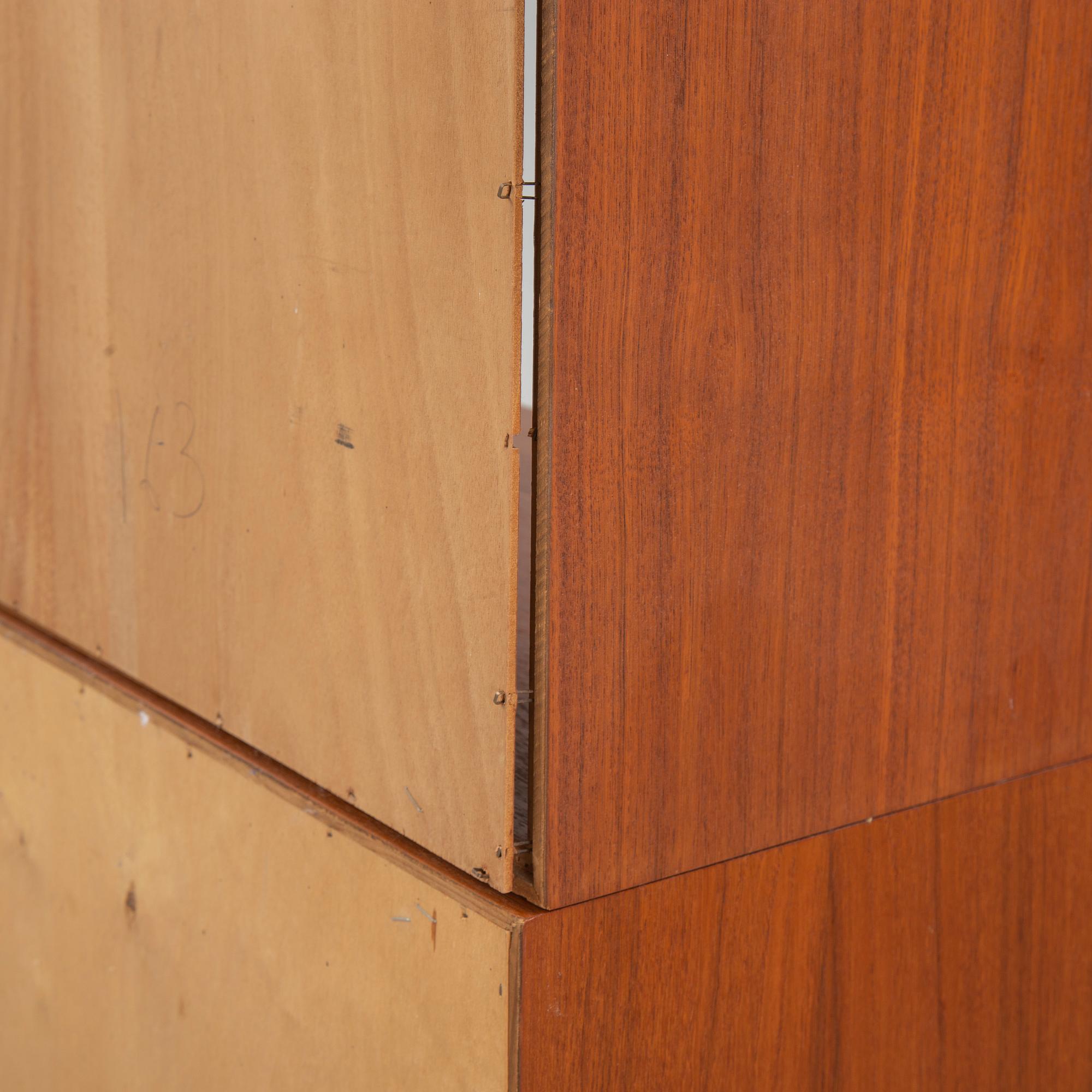 Alf Svensson, a teak bookcase, Bjästa Snickerifabrik, 1960's.