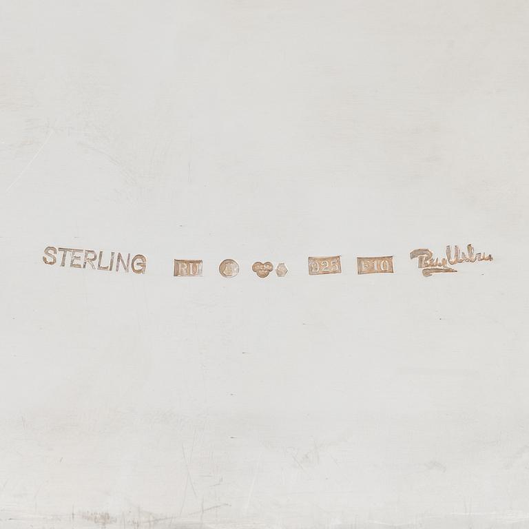 Ray Urban, fat, sterlingsilver, Stockholm 1980.