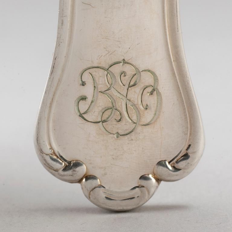 SILVERBESTICK med schatull, 233 delar, Hallbergs, 1940-tal.